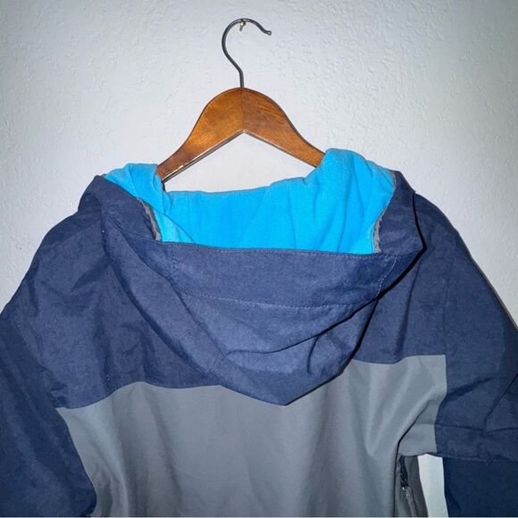 Men's O'Neill Navy Blue and Gray Block Ski Jacket - Picture 11 of 11